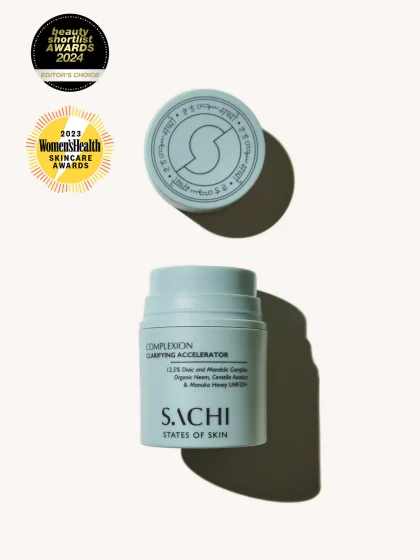 Sachi Complexion Clarifying Accelerator serums/maska